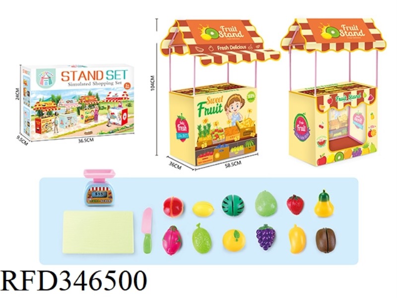 TENT FRUIT STAND
