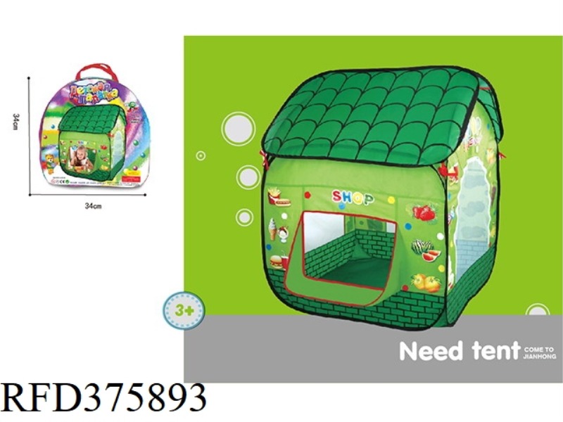 GREEN TILE HOUSE TENT (RUSSIAN)