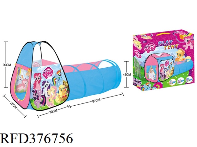 TWO-IN-ONE MY LITTLE PONY TENT INTEGRATED TUNNEL CLIMBING TUBE