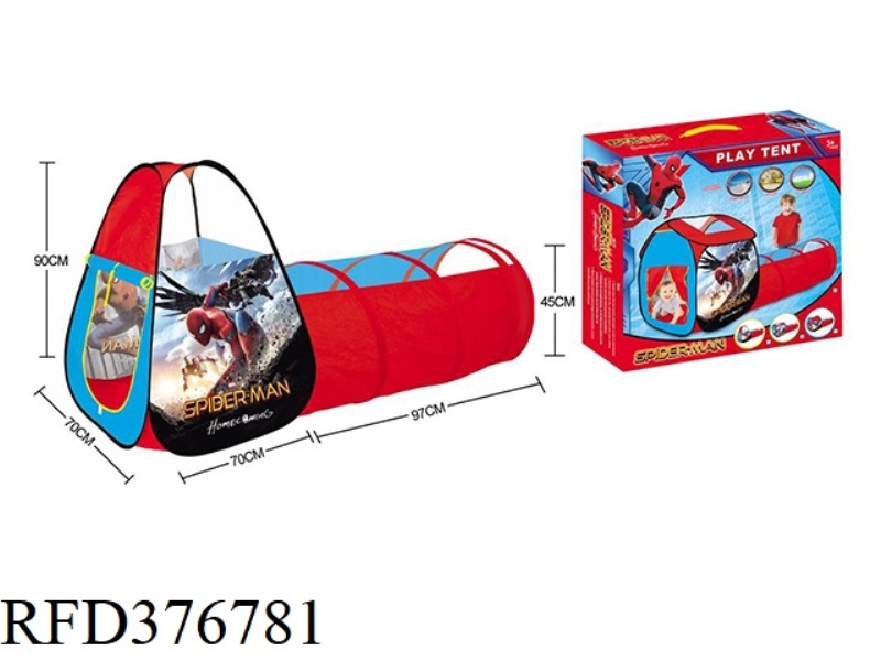 TWO-IN-ONE SPIDERMAN TENT COMBINED TUNNEL CLIMBING TUBE