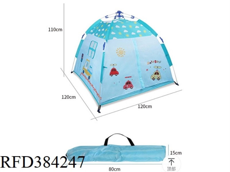 AUTOMATIC SHRINKING AND FOLDING OUTDOOR TENT 180T PRINTING