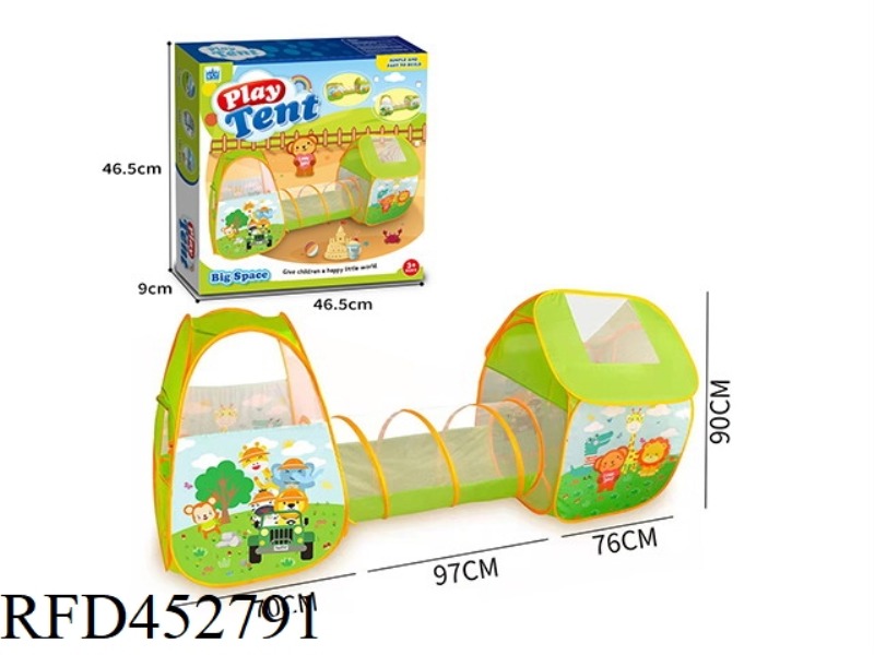 ZOO THREE-IN-ONE TENT