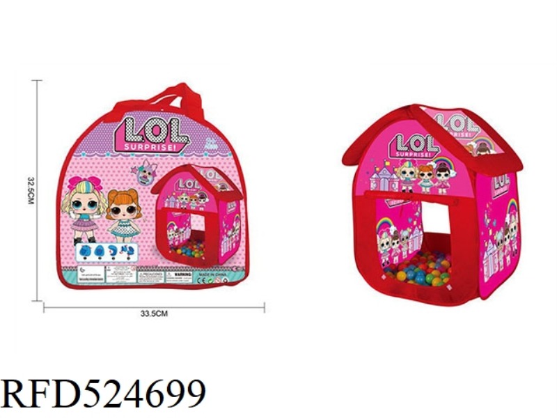 SURPRISE DOLL CHILDREN'S HOUSE TENT