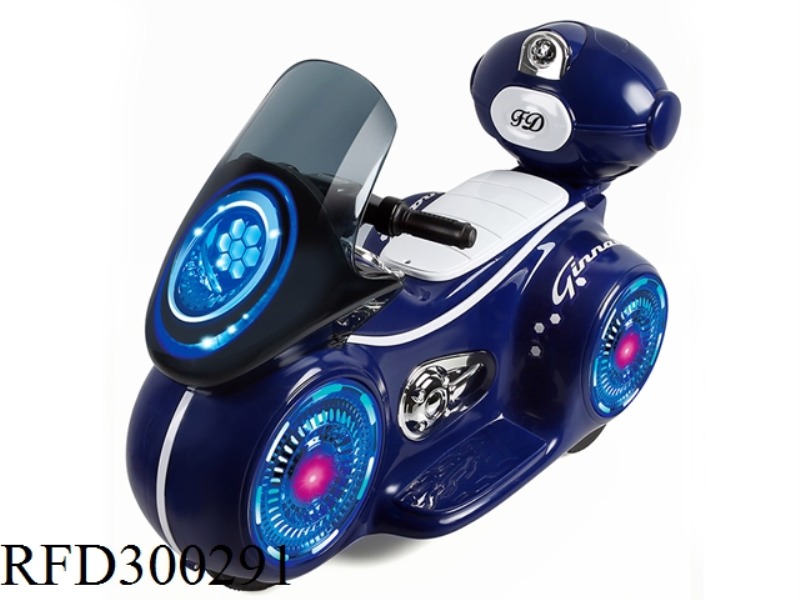 BABY CARRIAGE-MOTORCYCLE WITH LIGHT AND MUSIC