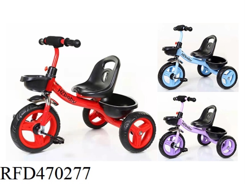 ONE BUTTON INSTALLATION TRICYCLE FOR CHILDREN
