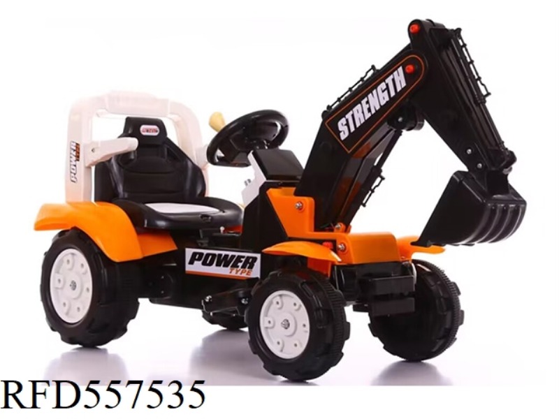 ELECTRIC BACKHOE LARGE SEAT DOUBLE DRIVE FULL ELECTRIC DIGGING ARM