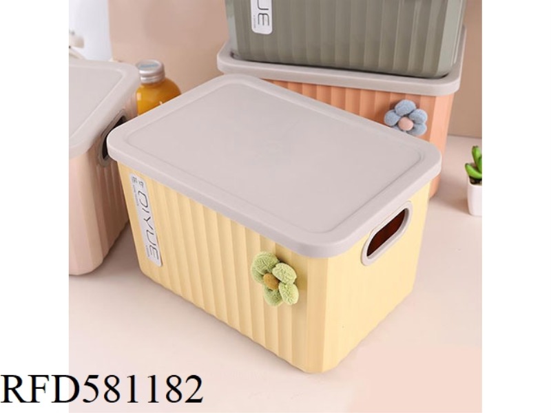 FABRIC FLOWER STORAGE BOX MATERIAL :PP