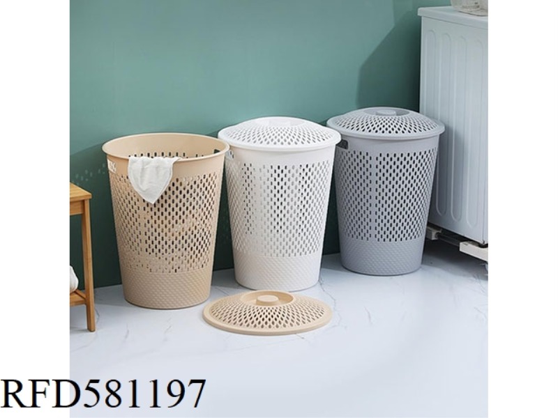 ROUND LAUNDRY BASKET MATERIAL :PP