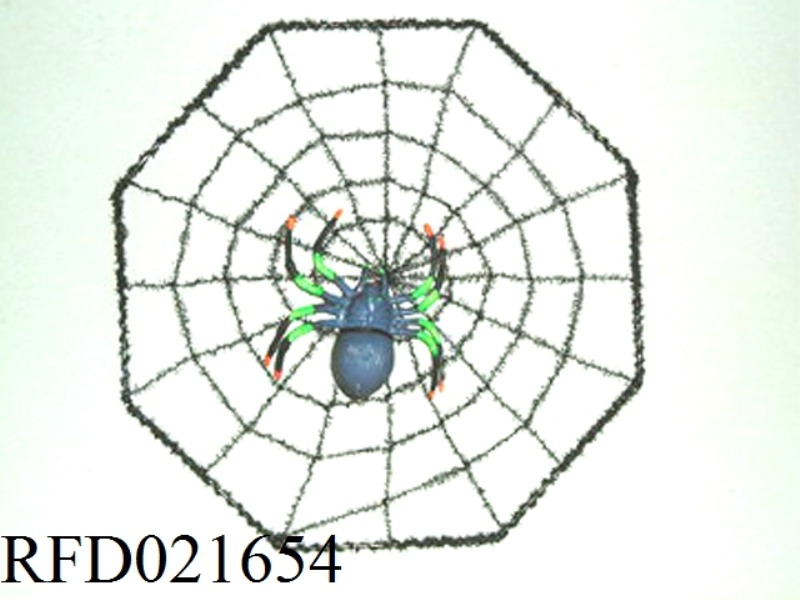 HALLOWEEN 12 INCH SPIDER WEB