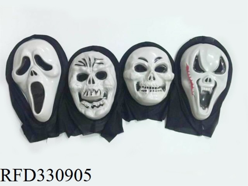 FOUR GHOST MASKS