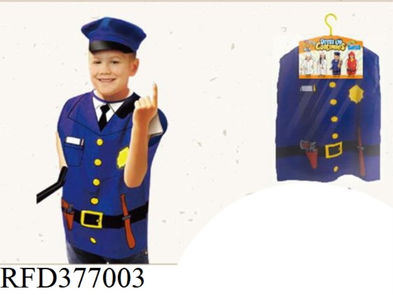 POLICE UNIFORM + CAP