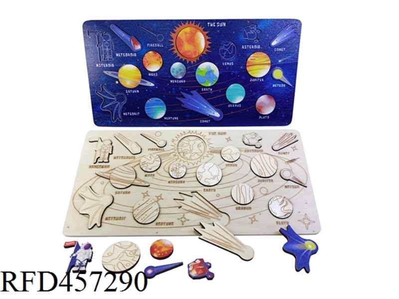 WOODEN UNIVERSE GALAXY RECOGNITION BOARD 2 MIXED PACKAGES
