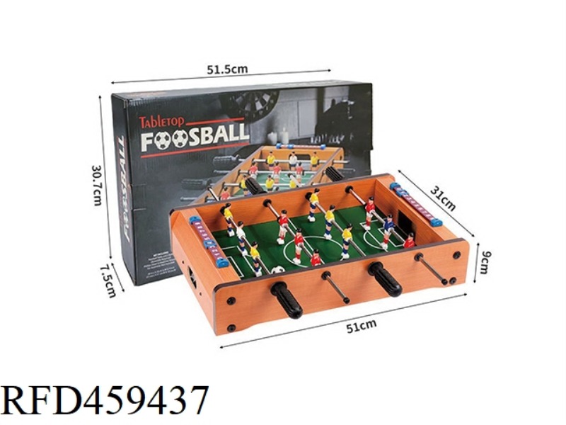 WOODEN TABLE FOOTBALL GAME PAR 4