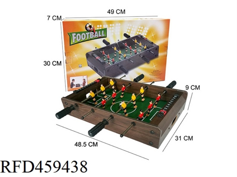 WOODEN TABLE FOOTBALL GAME PAR 4
