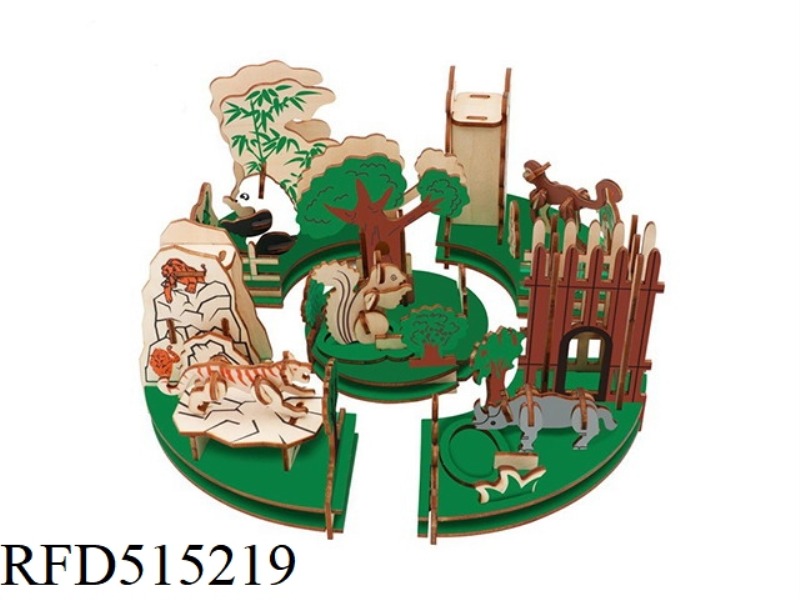 WOODEN FOREST COMBO 104PCS