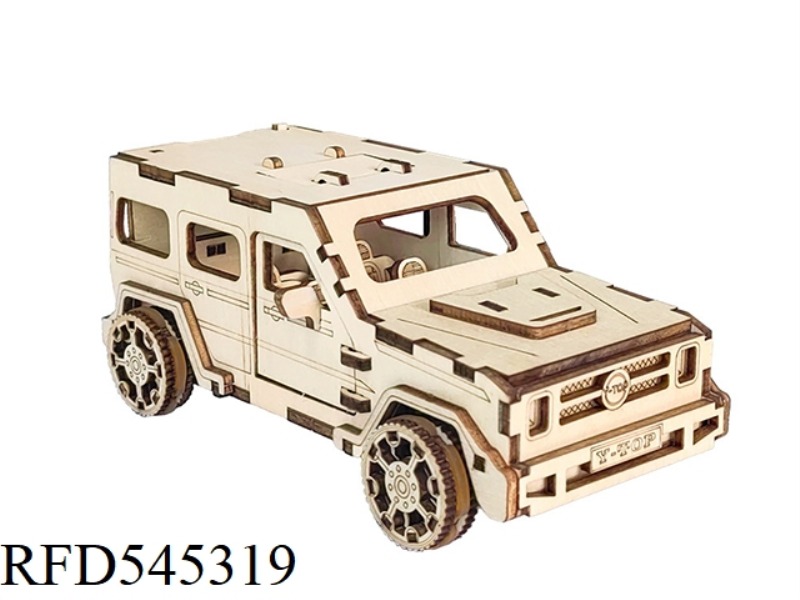 WOODEN OFF-ROAD VEHICLE