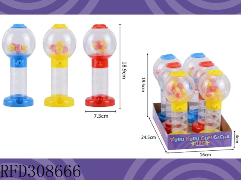 BALL WITH CANDY 6PCS