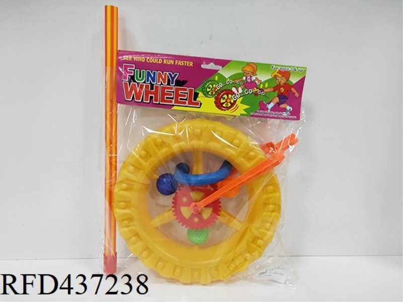 24 INCH DOUBLE COLOR TUBE HAND WHEEL