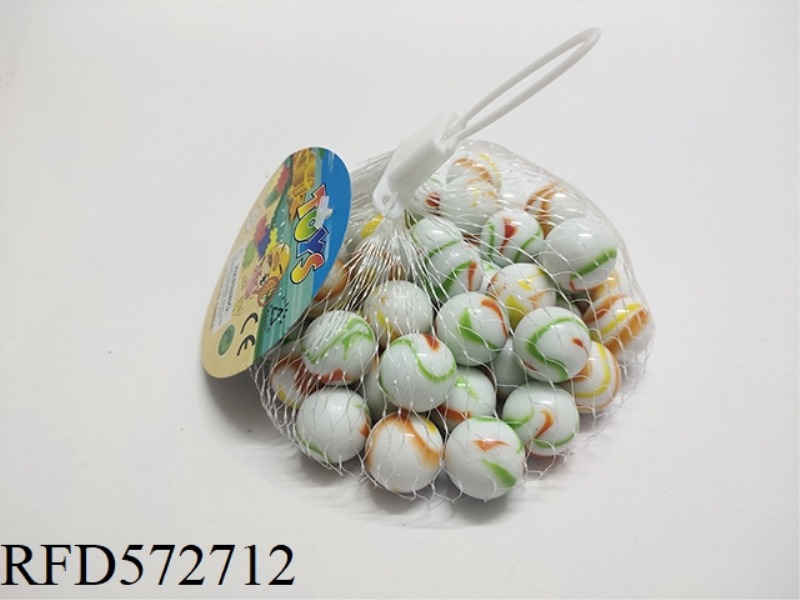16MM WRAPPED GLASS BEADS