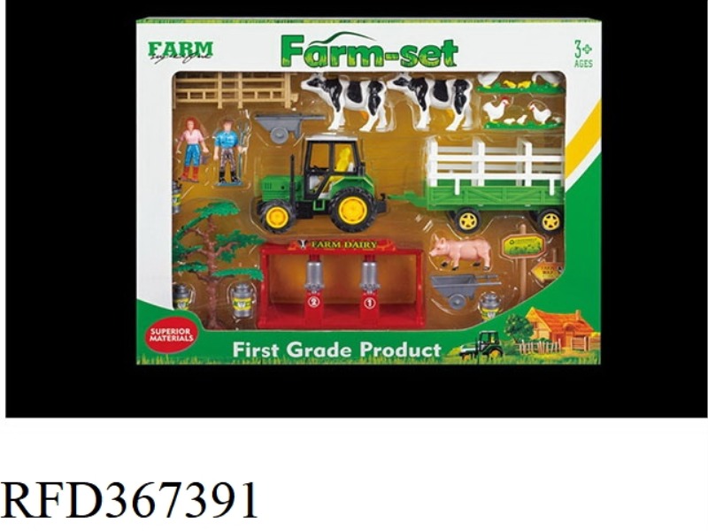 SKID FARMER CART FARM SET