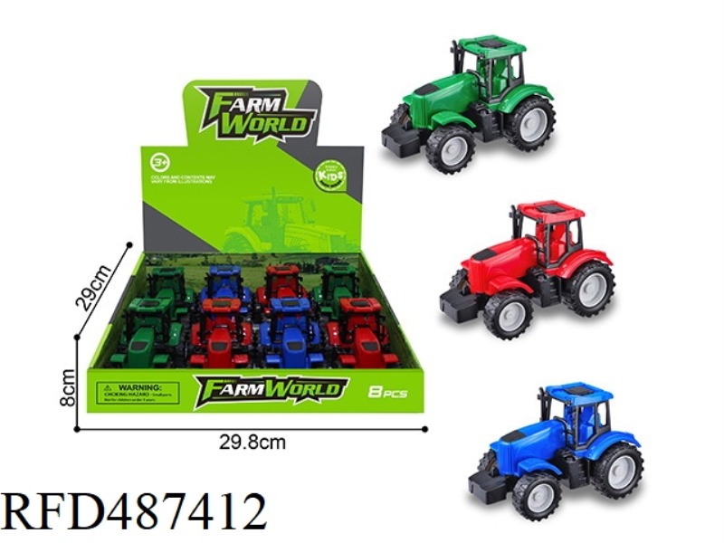 SCOOTER FARMER (ABS) 8PCS