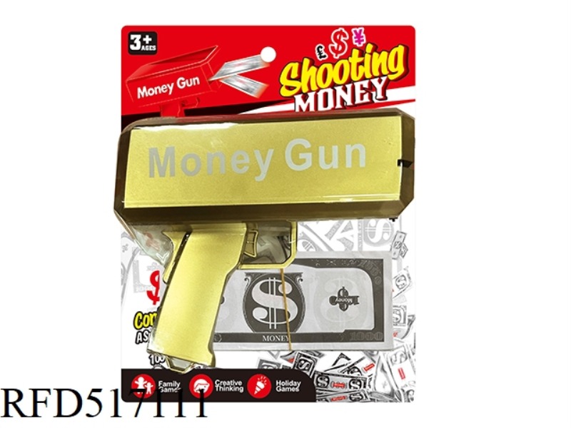MONEY SPRAY GUN (GOLD)