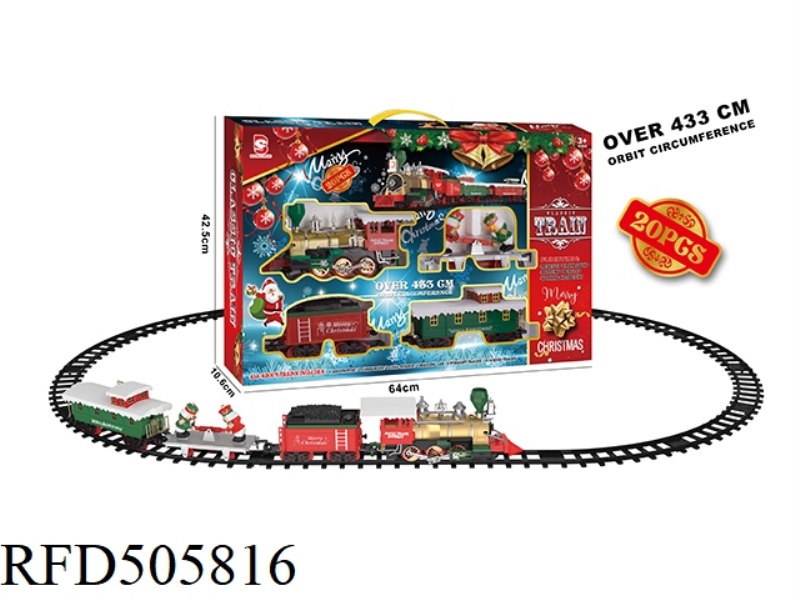 ELECTRIC MUSIC LIGHTS TRACK TRAINS