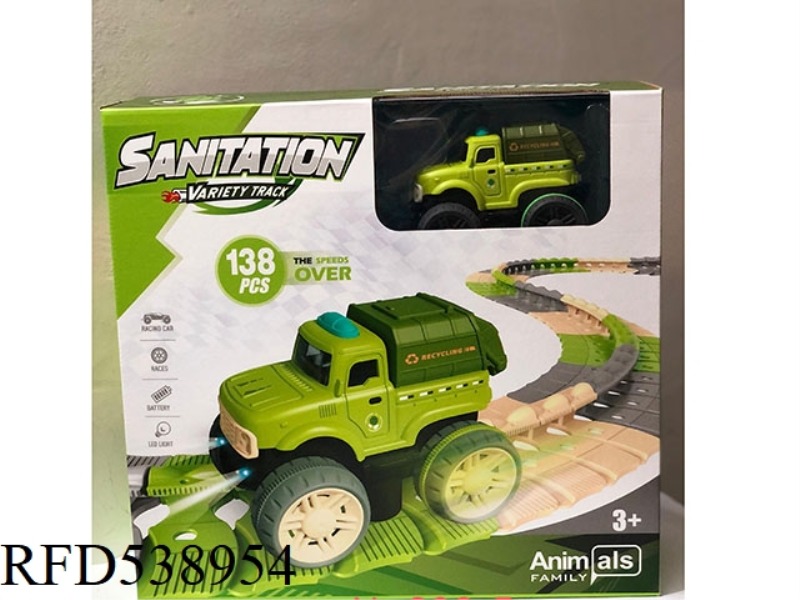 TRACK SANITATION CAR