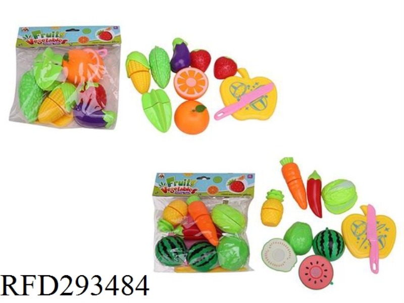CUT FRUIT AND VEGETABLE SET