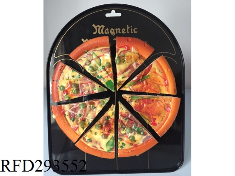 SIMULATION PIZZA FRIDGE MAGNET