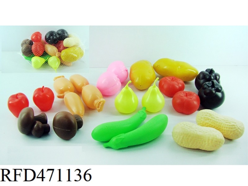 FRUITS AND VEGETABLES 20PCS