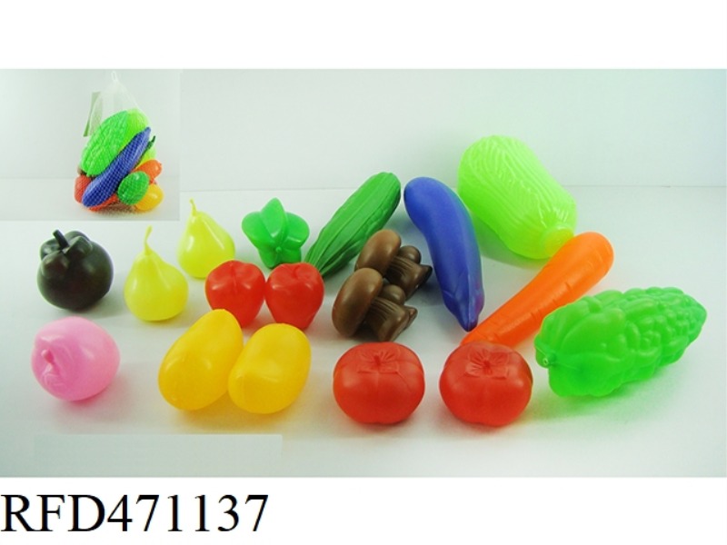 FRUITS AND VEGETABLES 18PCS