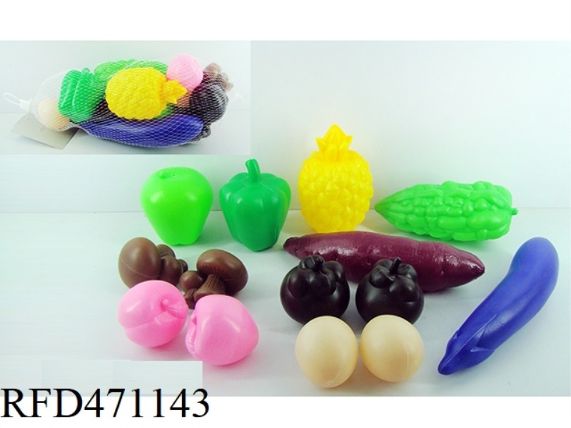 FRUITS AND VEGETABLES 14PCS