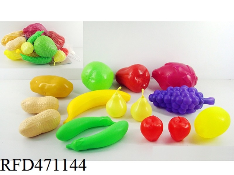 FRUITS AND VEGETABLES 15PCS