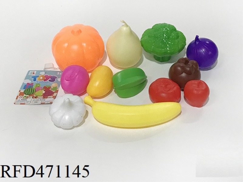 FRUITS AND VEGETABLES 12PCS