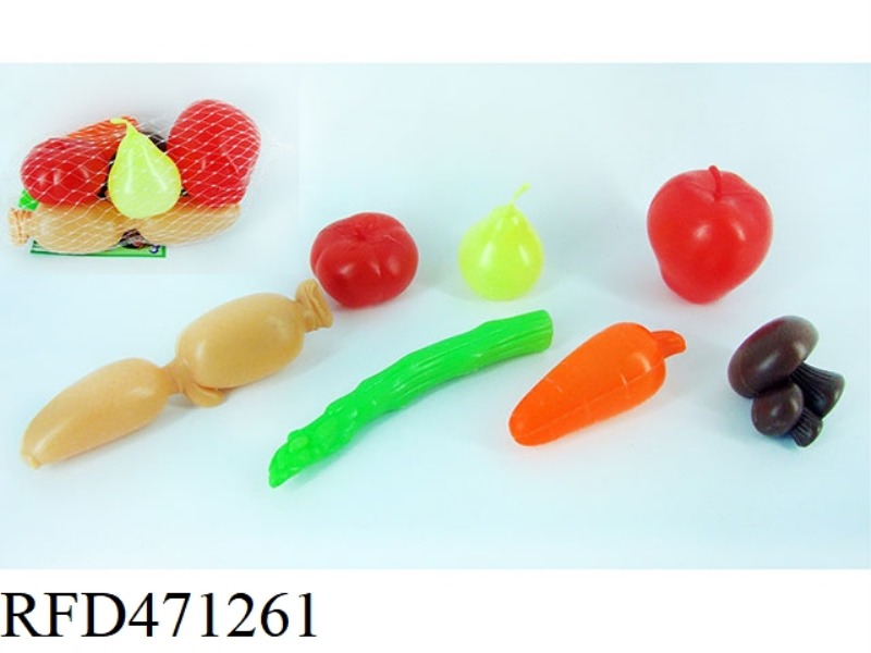 VEGETABLES AND FRUITS 7PCS