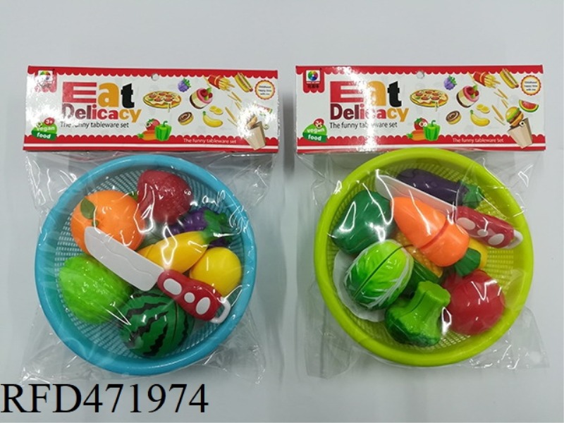 FRUIT AND VEGETABLE CUT MUSIC SET