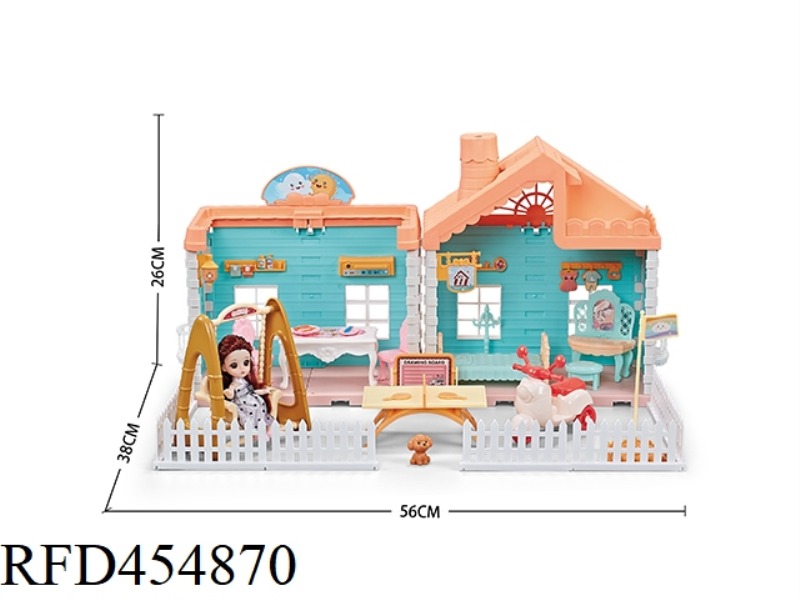 SELF-INSTALLED VILLA + 1 4.5-INCH JOINT DOLL