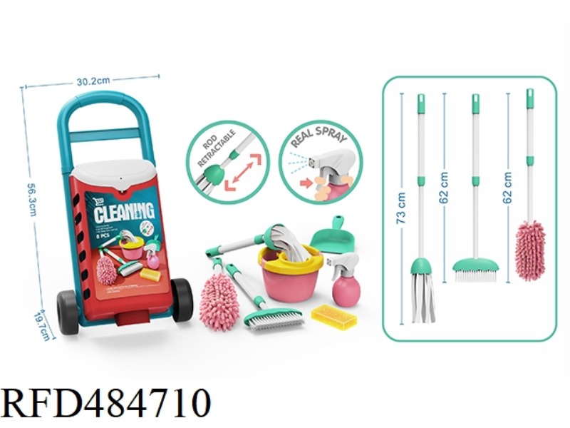 7-PIECE CLEANING CAR SET