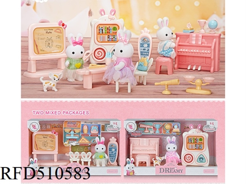 LEISURE TIME CADY RABBIT COLLECTION - CLASSROOM SET