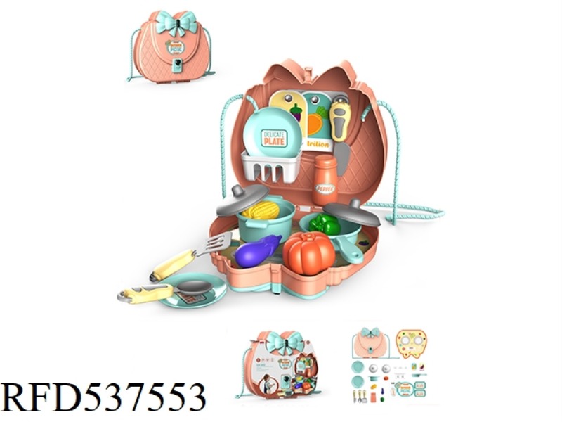 PLAY WITH BACKPACKS / JEWELRY BOXES / PORTABLE HANGING BAGS FOR PICNIC CUTLERY (RUSSIAN / ENGLISH)