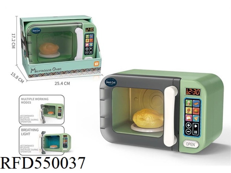 TOUCH SCREEN DISCOLORATION MICROWAVE OVEN (WITH TURKEY)