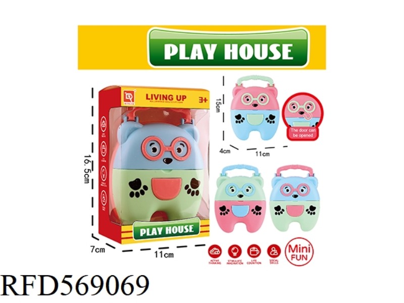 PLAY HOUSE AND STORE HANDBAGS