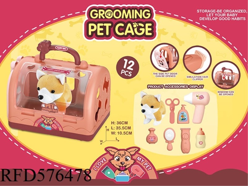 GROOMING DOG CARRIER