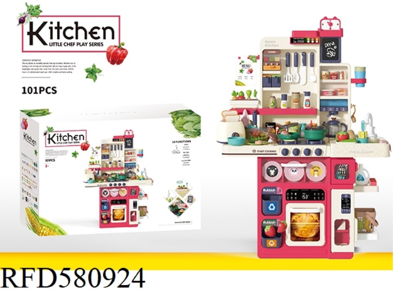 KITCHEN LIGHTING AND MUSIC TABLETOP, SPRAY, WATER DISPENSER, WRITING BOARD, BREAD MAKER, DISTRIBUTOR
