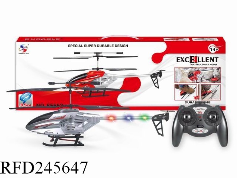 3.5-PASS WIRELESS BUILT-IN GYROSCOPE REMOTE CONTROL HELICOPTER