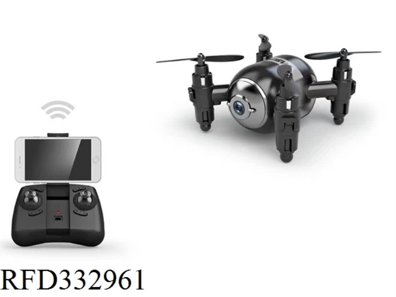 WIFI IMAGE TRANSMISSION FIXED HEIGHT MINI QUADCOPTER WITH REMOTE CONTROL