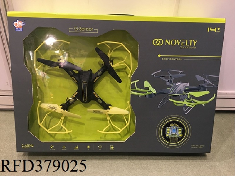 GESTURE REMOTE CONTROL QUADCOPTER