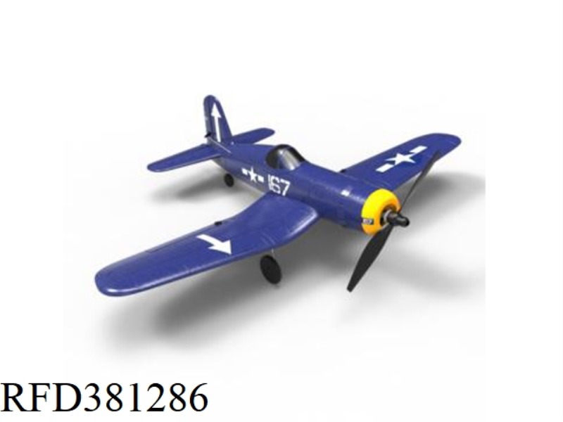 REMOTE CONTROLLED AIRCRAFT F4U 400 4CH RTF W/GYRO