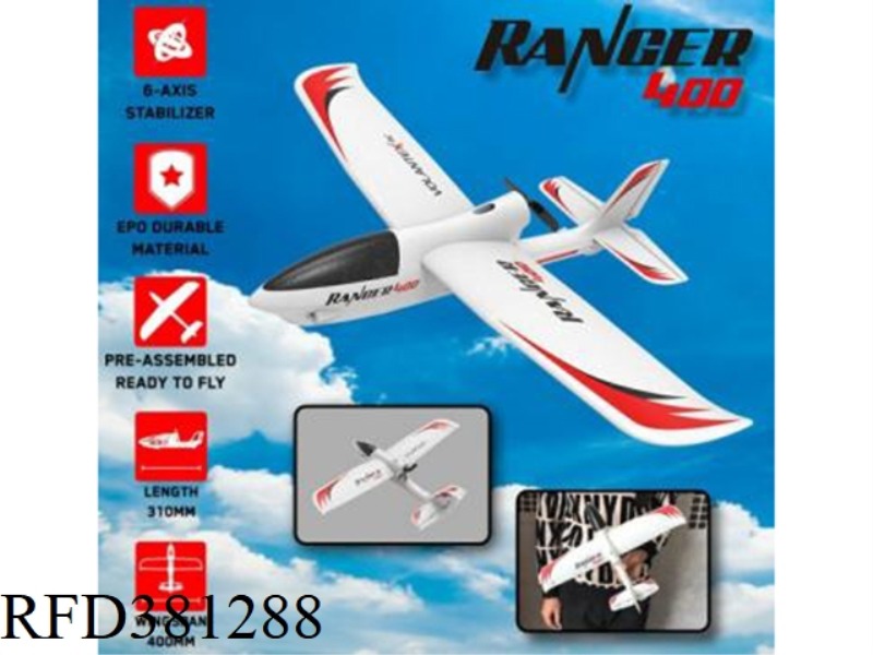 REMOTE CONTROLLED AIRCRAFT RANGER400 RTF W/GYRO